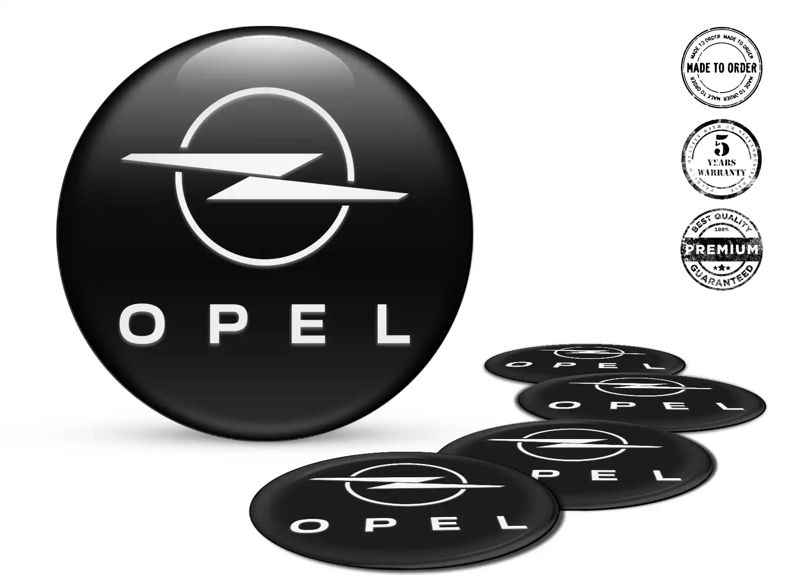 Opel Calcomanías Bombadas Personalizadas Etiquetas de Autos